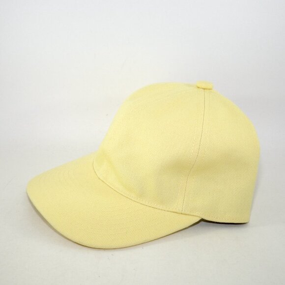 Pilgrim Surf Supply Made in Japan Yellow 6 Panel Hat Cap Canvas Cotton - Picture 2 of 6